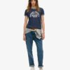Athletic Essentials Beach Graphic Ringer T-shirt Athletic Essentials Beach Graphic Ringer T-shirt