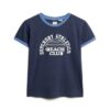 Athletic Essentials Beach Graphic Ringer T-shirt Athletic Essentials Beach Graphic Ringer T-shirt