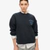 Athletic Essentials Φαρδιά κοντή μπλούζα με στρογγυλό λαιμό