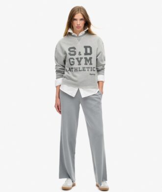 Athletic Essentials Φαρδύ κοντό φούτερ με στρογγυλό λαιμό
