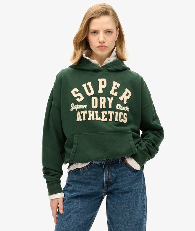 Athletic Essentials Φούτερ με κουκούλα και απλικέ Athletic Essentials Φούτερ με κουκούλα και απλικέ