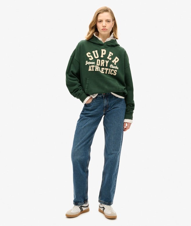 Athletic Essentials Φούτερ με κουκούλα και απλικέ Athletic Essentials Φούτερ με κουκούλα και απλικέ
