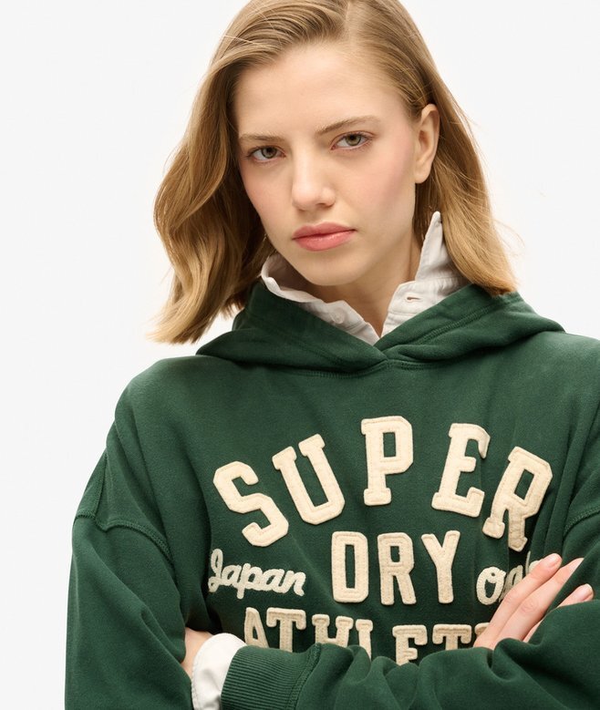 Athletic Essentials Φούτερ με κουκούλα και απλικέ Athletic Essentials Φούτερ με κουκούλα και απλικέ