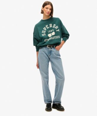 Athletic Essentials Φούτερ με τυπωμένο σχέδιο σε oversized μέγεθος