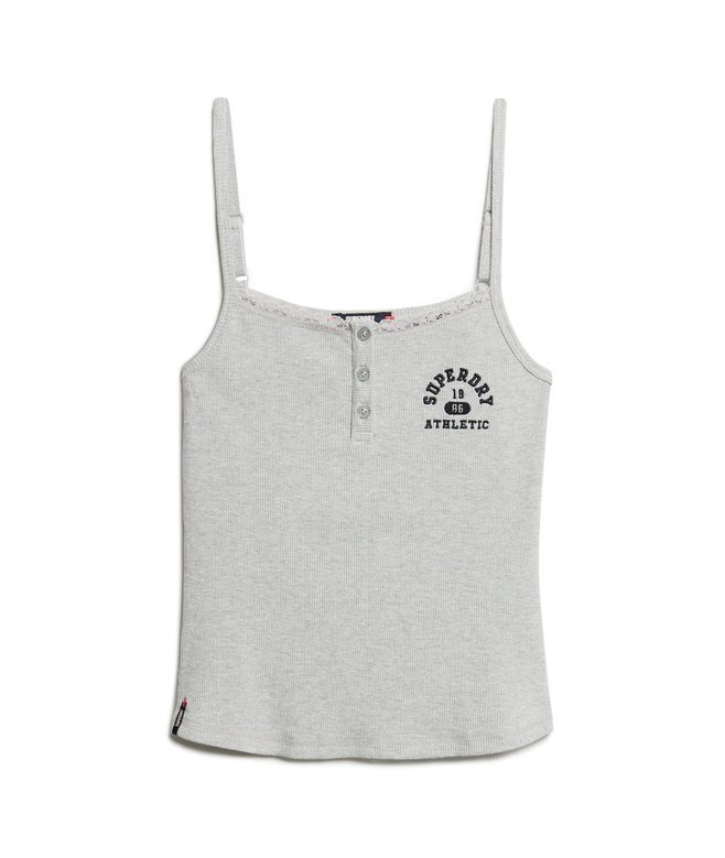 Athletic Essentials Graphic Button Cami Athletic Essentials Graphic Button Cami