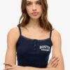 Athletic Essentials Graphic Button Cami Top Athletic Essentials Graphic Button Cami Top