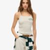 Athletic Essentials Graphic Button Cami Top Athletic Essentials Graphic Button Cami Top