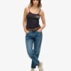 Athletic Essentials Graphic Button Cami Top Athletic Essentials Graphic Button Cami Top