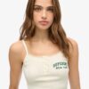 Athletic Essentials Graphic Button Cami Top Athletic Essentials Graphic Button Cami Top