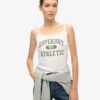 Athletic Essentials Graphic Pointelle Cami Top Athletic Essentials Graphic Pointelle Cami Top