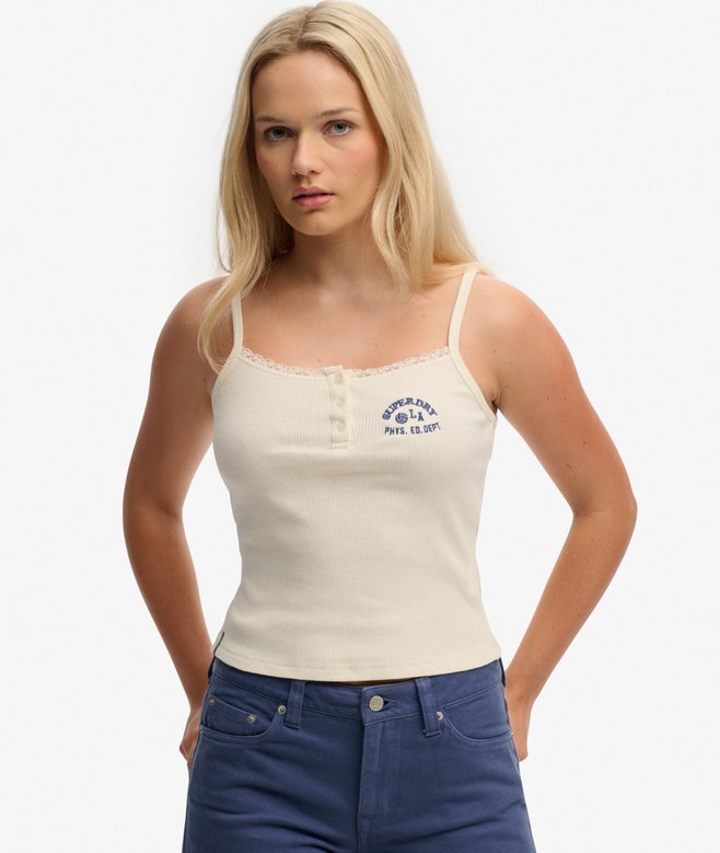 Athletic Essentials Κεντημένη μπλούζα με κουμπιά Athletic Essentials Κεντημένη μπλούζα με κουμπιά