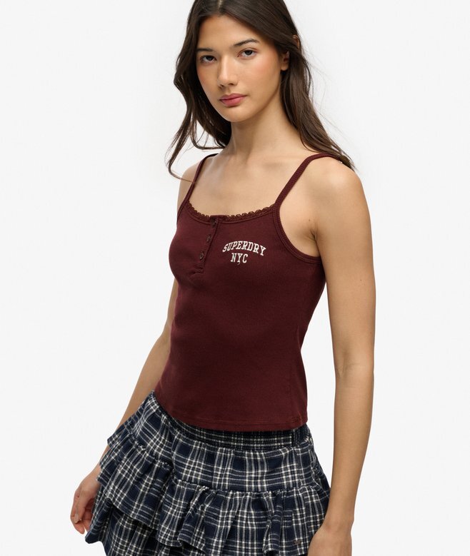 Athletic Essentials Κεντημένη μπλούζα με κουμπιά Athletic Essentials Κεντημένη μπλούζα με κουμπιά