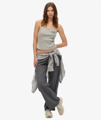 Athletic Essentials Κεντημένη μπλούζα με κουμπιά