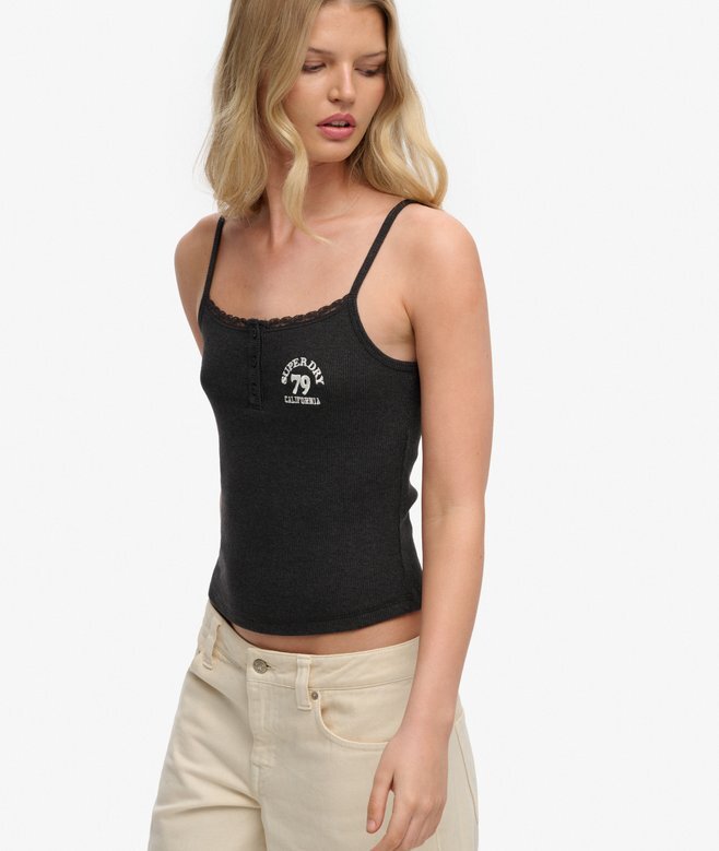 Athletic Essentials Κεντημένη μπλούζα με κουμπιά Athletic Essentials Κεντημένη μπλούζα με κουμπιά