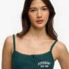 Athletic Essentials Κεντημένη μπλούζα με κουμπιά