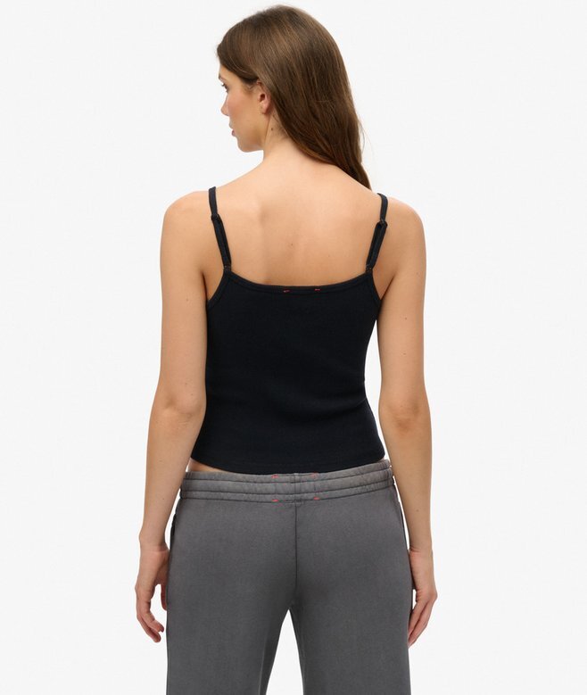 Athletic Essentials Κεντημένη μπλούζα με κουμπιά Athletic Essentials Κεντημένη μπλούζα με κουμπιά