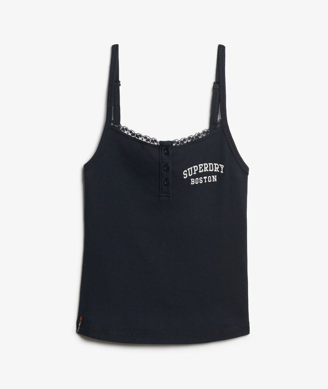 Athletic Essentials Κεντημένη μπλούζα με κουμπιά Athletic Essentials Κεντημένη μπλούζα με κουμπιά