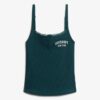 Athletic Essentials Κεντημένη μπλούζα με κουμπιά