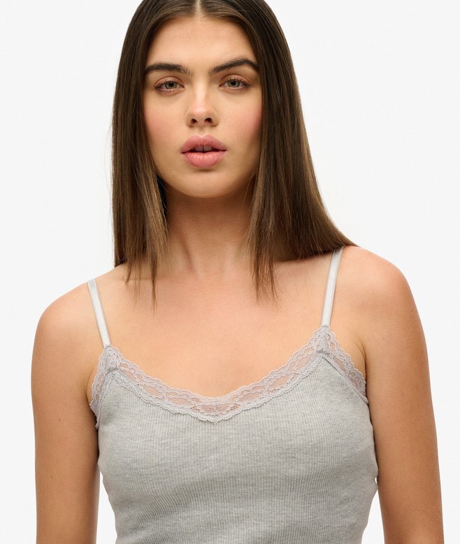 Athletic Essentials Κοντή μπλούζα με δαντέλα Athletic Essentials Κοντή μπλούζα με δαντέλα