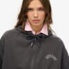 Athletic Essentials Oversized Zip Φούτερ με κουκούλα Athletic Essentials Oversized Zip Φούτερ με κουκούλα
