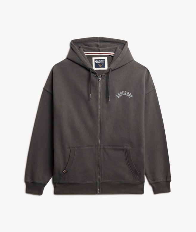 Athletic Essentials Oversized Zip Φούτερ με κουκούλα Athletic Essentials Oversized Zip Φούτερ με κουκούλα