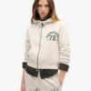 Athletic Essentials Relaxed Crop Zip-Φούτερ με κουκούλα