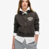 Athletic Essentials Relaxed Crop Zip-Φούτερ με κουκούλα