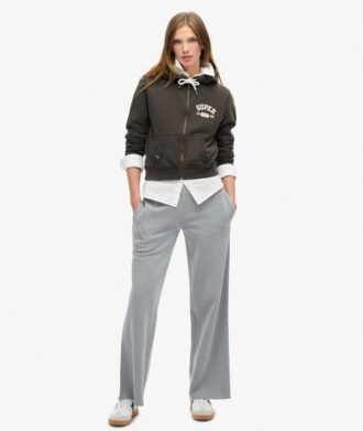 Athletic Essentials Relaxed Crop Zip-Φούτερ με κουκούλα