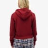 Athletic Essentials Relaxed Crop Zip-Φούτερ με κουκούλα