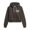 Athletic Essentials Relaxed Crop Zip-Φούτερ με κουκούλα