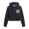 Athletic Essentials Relaxed Crop Zip-Φούτερ με κουκούλα