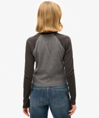 Athletic Essentials Rib Slim Long Sleeve Μπλούζα