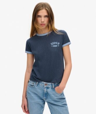 Athletic Essentials Ringer Fitted T-shirt Athletic Essentials Ringer Fitted T-shirt