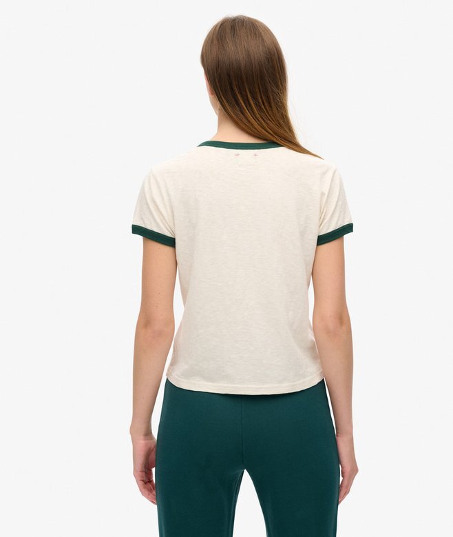 Athletic Essentials Ringer Fitted T-shirt Athletic Essentials Ringer Fitted T-shirt