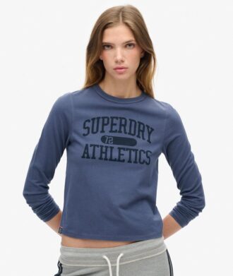 Athletic Essentials Ringer Slim Long Sleeved Μπλούζα