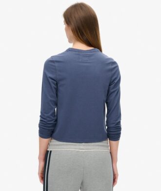 Athletic Essentials Ringer Slim Long Sleeved Μπλούζα