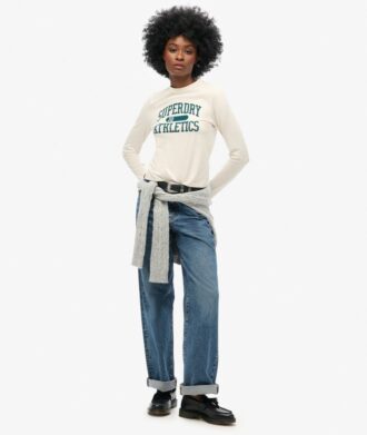 Athletic Essentials Ringer Slim Long Sleeved Μπλούζα