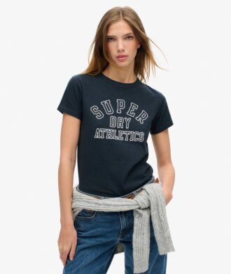 Αθλητικά βασικά T-shirt με γραφικό σχέδιο Αθλητικά βασικά T-shirt με γραφικό σχέδιο