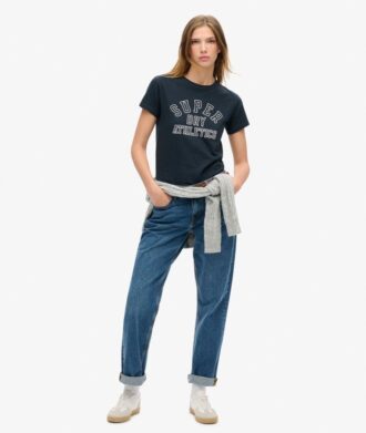 Αθλητικά βασικά T-shirt με γραφικό σχέδιο Αθλητικά βασικά T-shirt με γραφικό σχέδιο