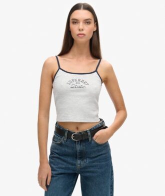 Αθλητική βασική crop μπλούζα