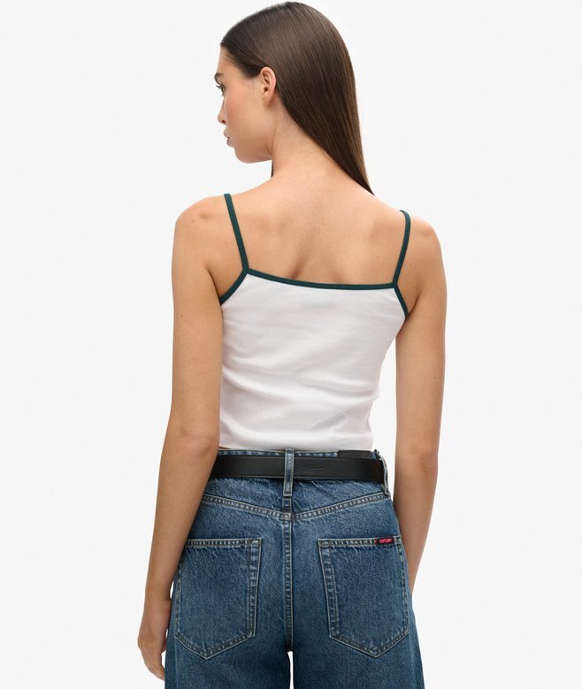 Αθλητική βασική crop μπλούζα Αθλητική βασική crop μπλούζα