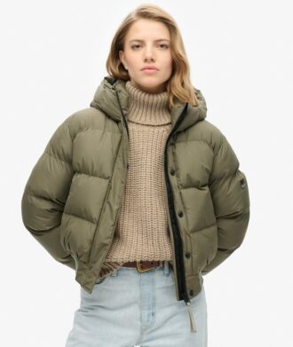 Αθλητικό μπουφάν bomber με κουκούλα Hooded