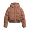 Αθλητικό μπουφάν bomber με κουκούλα Hooded