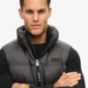 Αθλητικό Puffer γιλέκο από τουίντ Αθλητικό Puffer γιλέκο από τουίντ