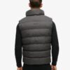 Αθλητικό Puffer γιλέκο από τουίντ Αθλητικό Puffer γιλέκο από τουίντ