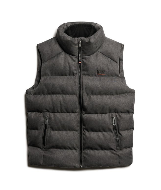 Αθλητικό Puffer γιλέκο από τουίντ Αθλητικό Puffer γιλέκο από τουίντ