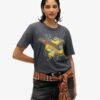 Biker Rock Graphic Relaxed T-shirt