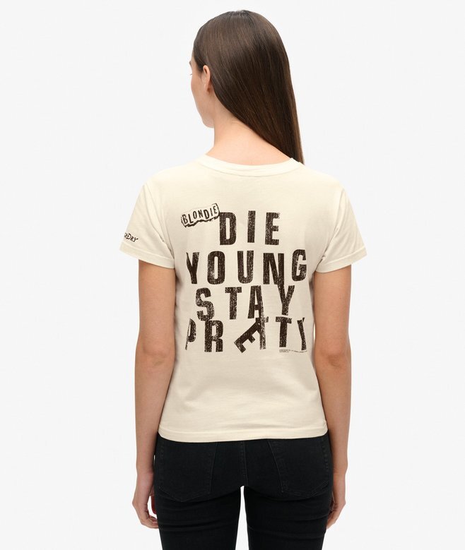 Blondie X Superdry Fitted T-Shirt Blondie X Superdry Fitted T-Shirt