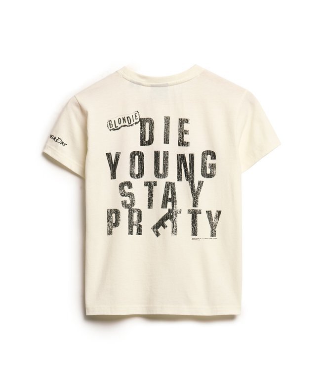 Blondie X Superdry Fitted T-Shirt Blondie X Superdry Fitted T-Shirt