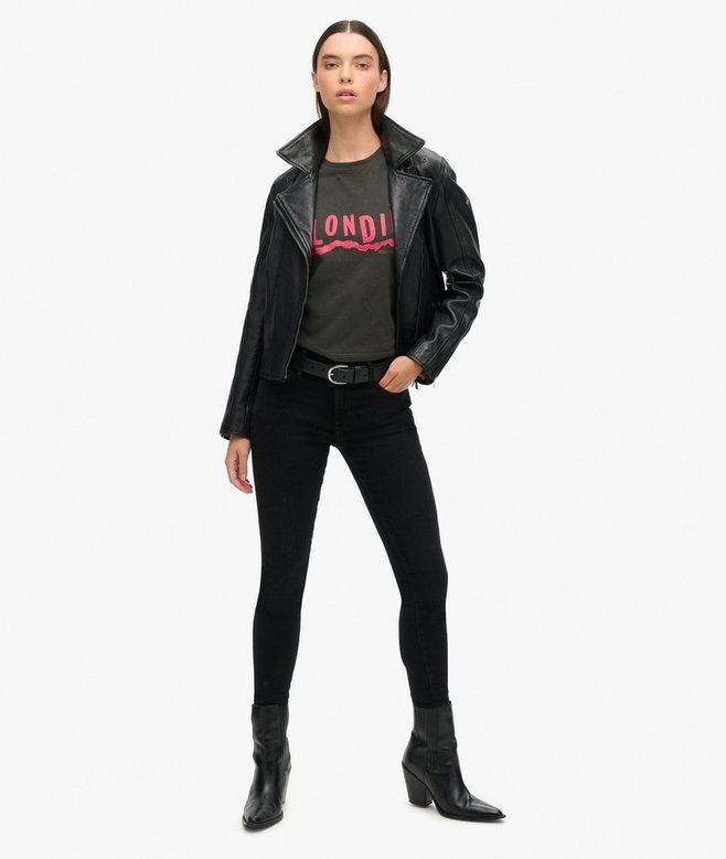 Blondie X Superdry Στενή αμάνικη μπλούζα Blondie X Superdry Στενή αμάνικη μπλούζα